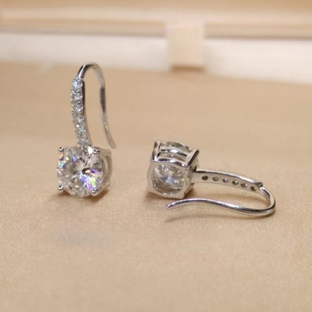 Sale!925 sterling silver CZ Stud Earrings